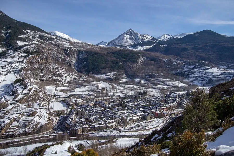 La carte Benasque