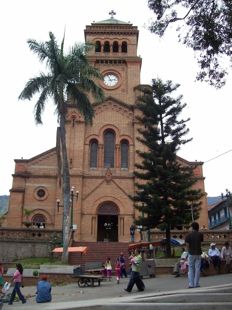 La carte Cathédrale Notre-Dame-du-Rosaire de Girardota