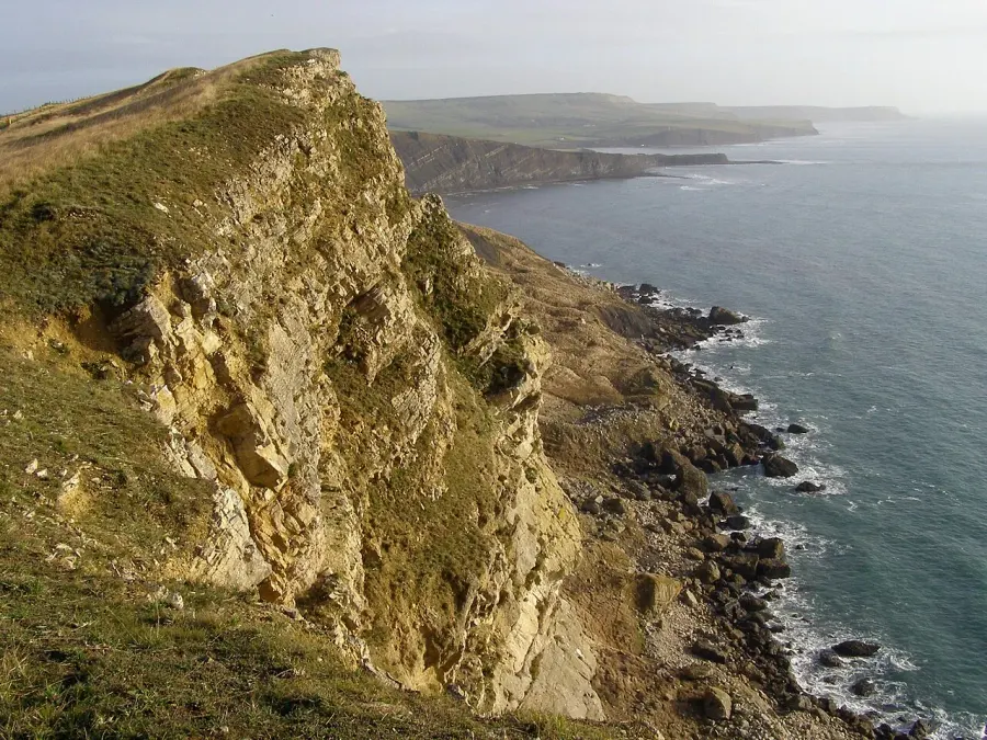 La carte Littoral du Dorset et de l'est du Devon