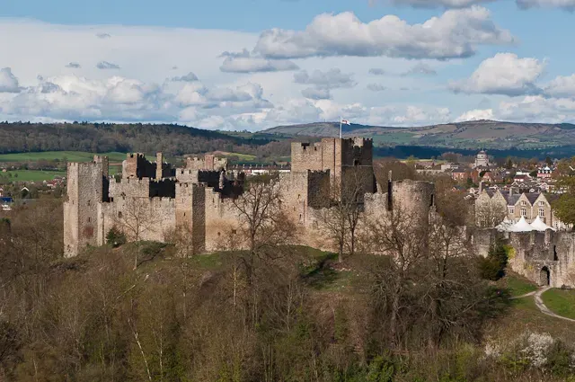 La carte Château de Ludlow