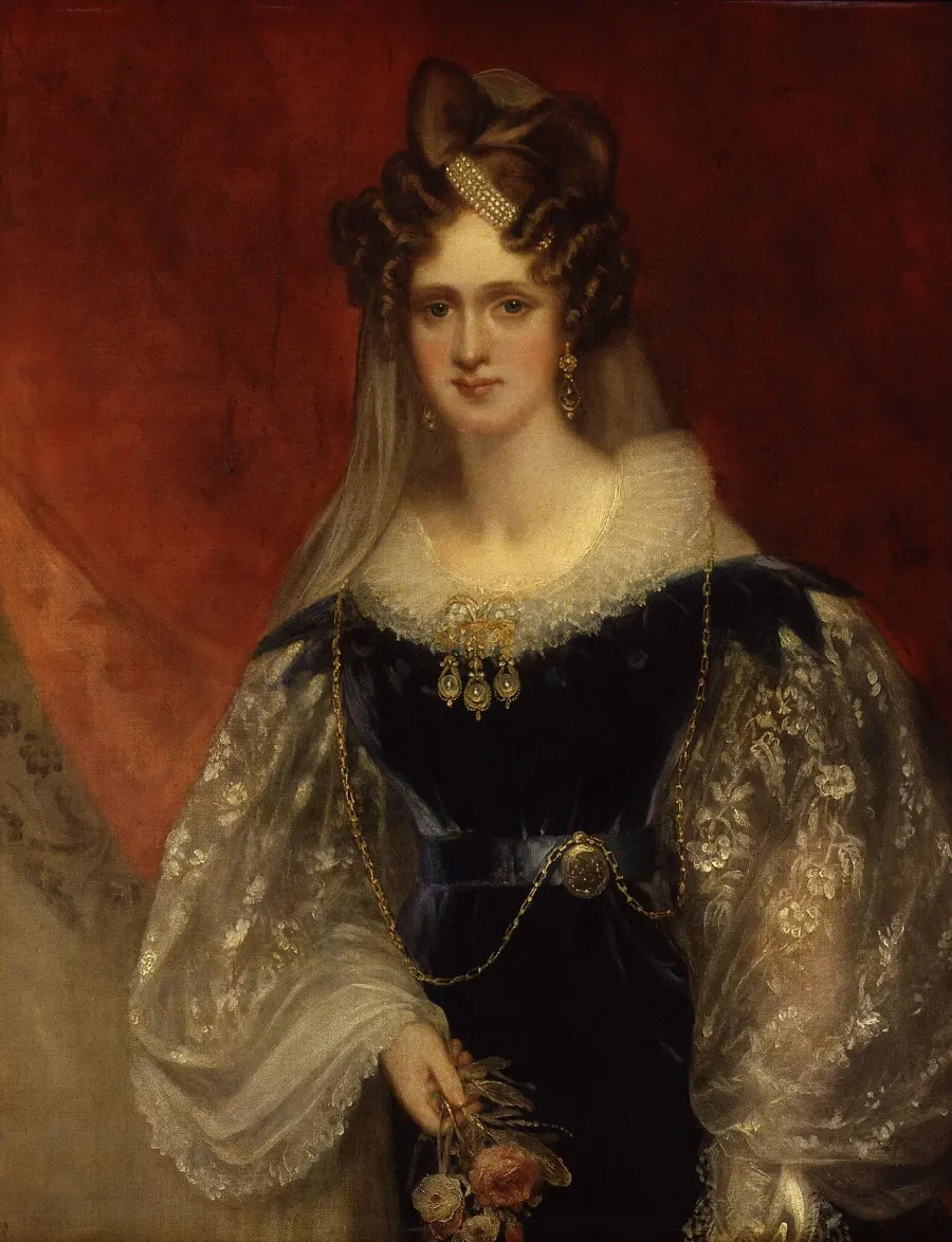 The Adelaide of Saxe-Meiningen card