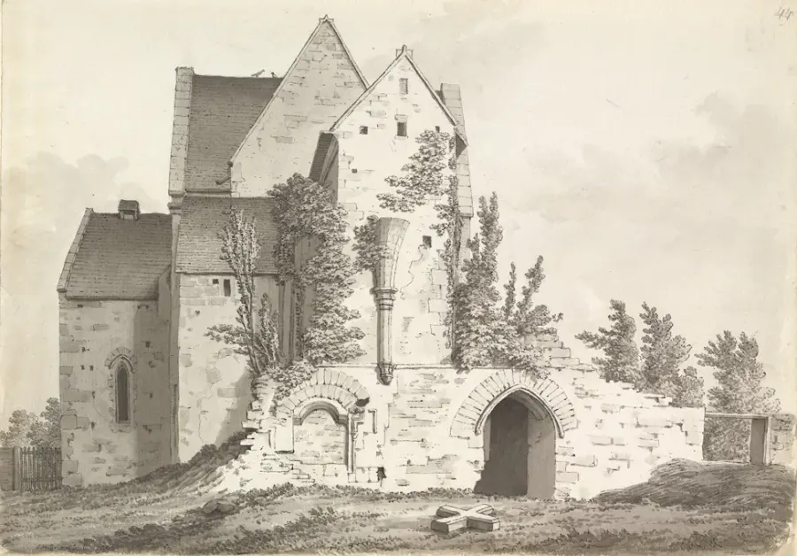 The Hinton Priory card