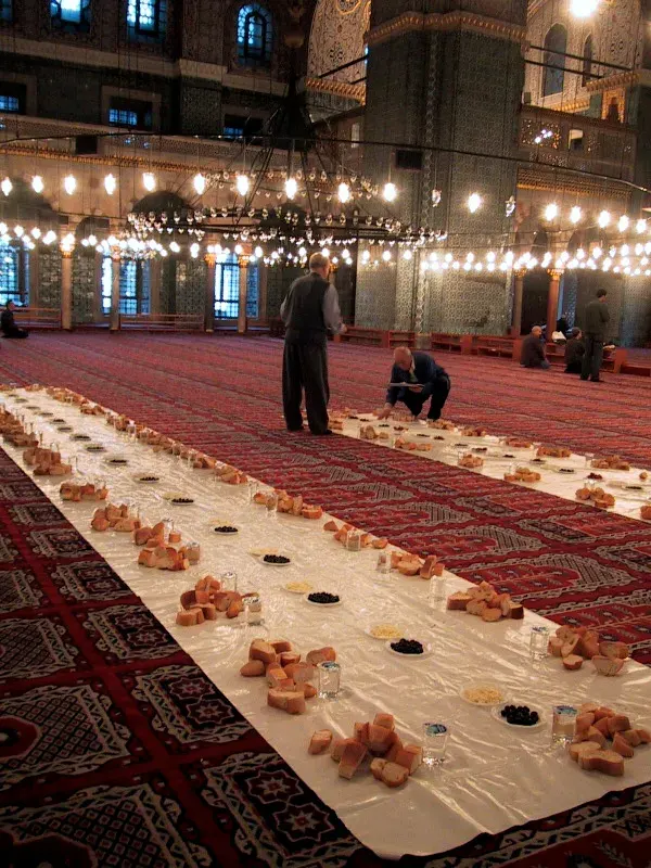 La carte Iftar