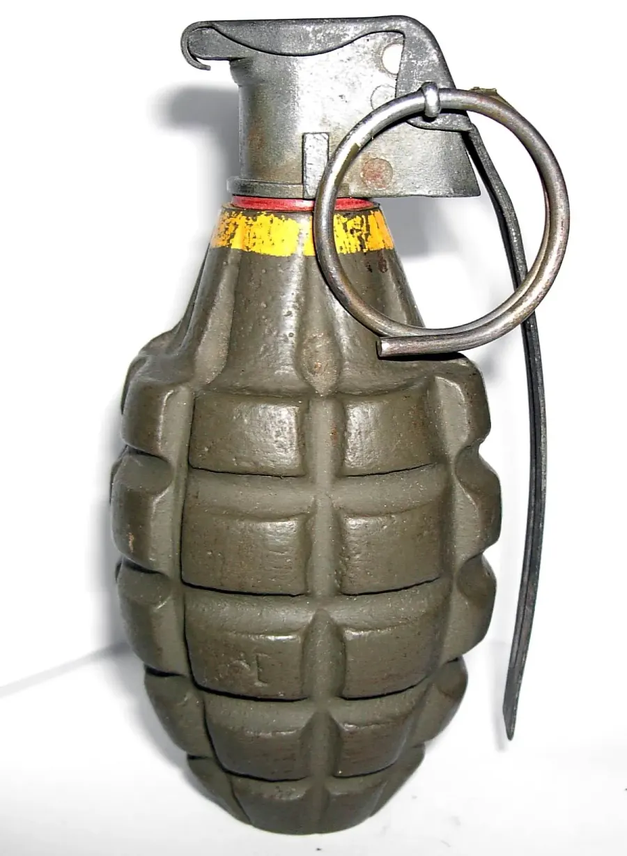 The Mk 2 grenade card