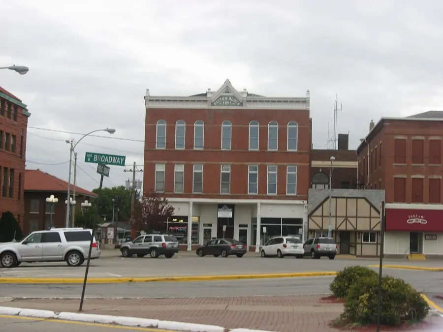 The Monmouth, Illinois card