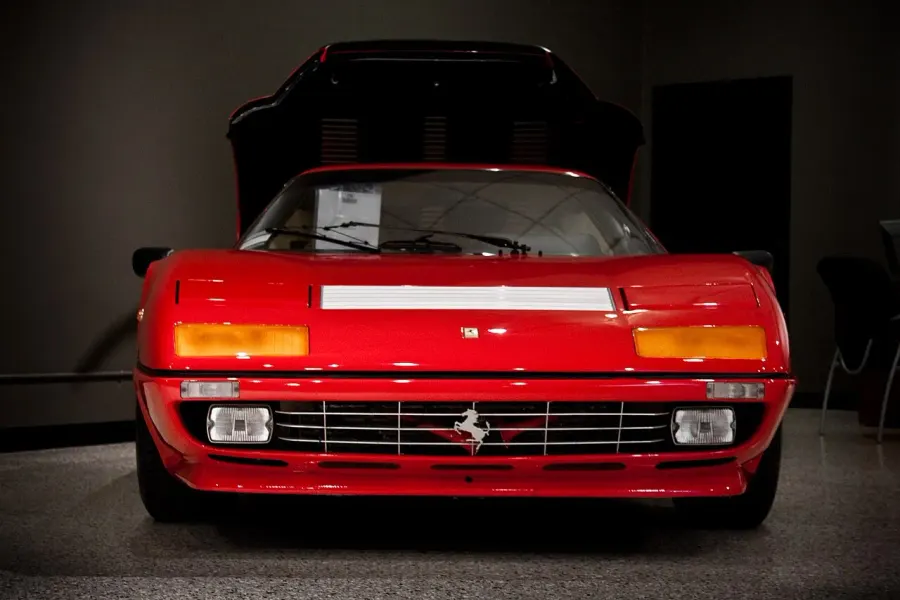 The Ferrari Berlinetta Boxer card