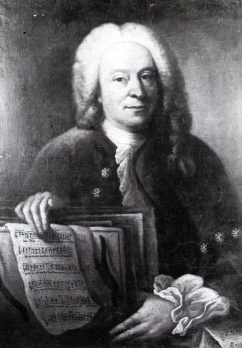 La carte Johann Christoph Bach I