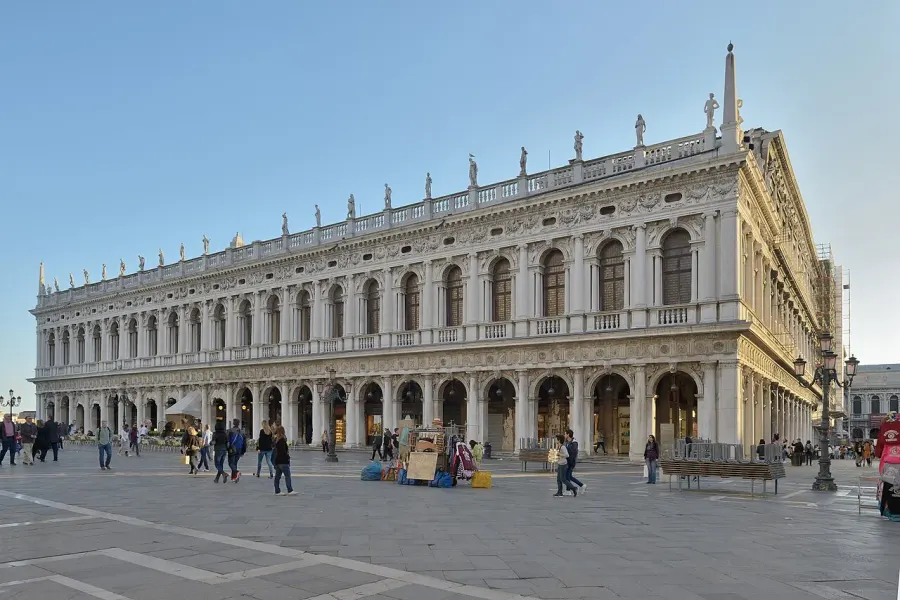 The Biblioteca Marciana card