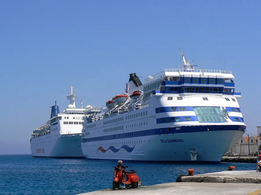 The MS Sea Diamond card