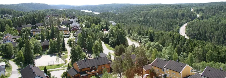 La carte Oppegård