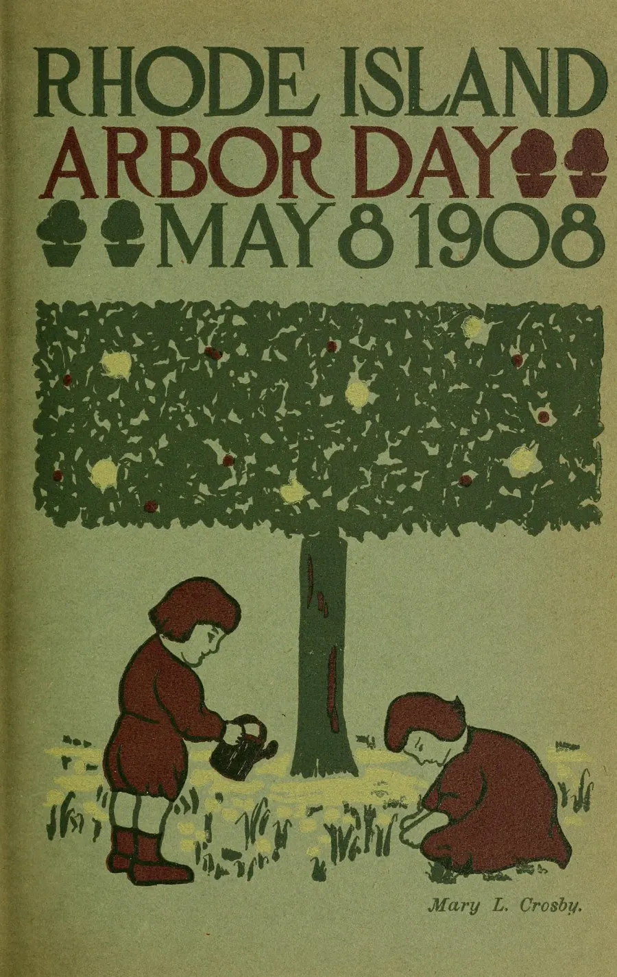 The Arbor Day card