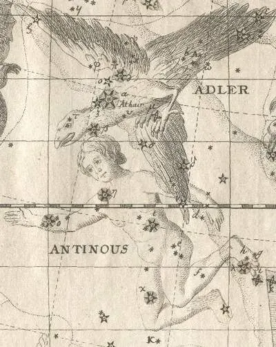 La carte Antinoüs