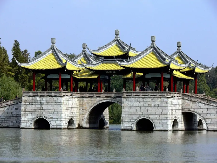 La carte Yangzhou