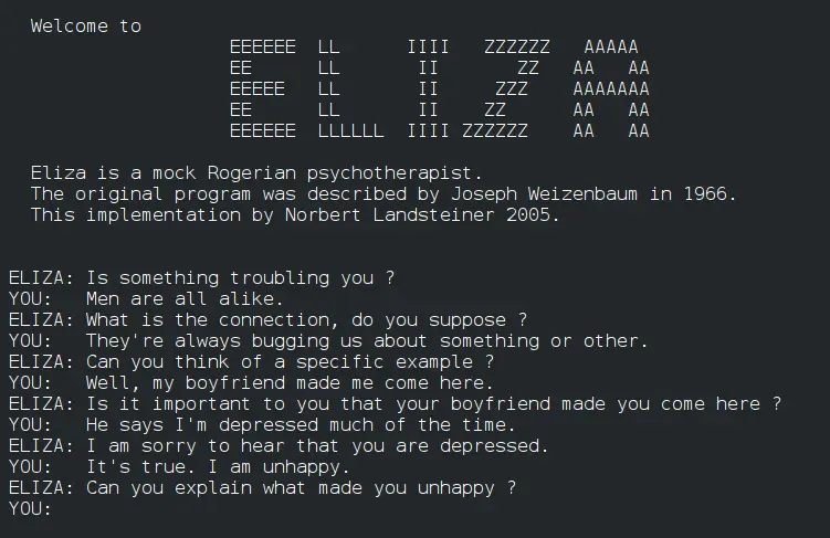 La carte ELIZA