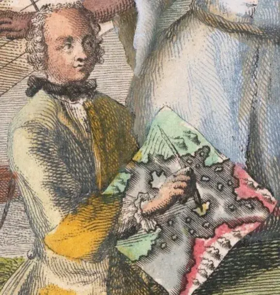 La carte Engelbert Kaempfer