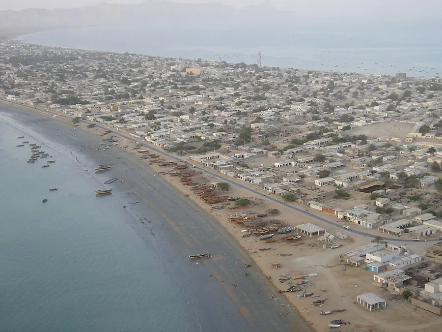 La carte Gwadar