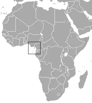 La carte Myosorex eisentrauti