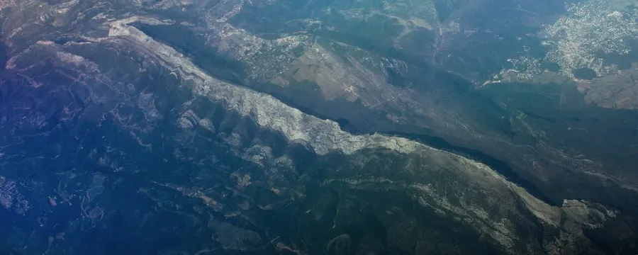 La carte Massif de la Sainte-Baume