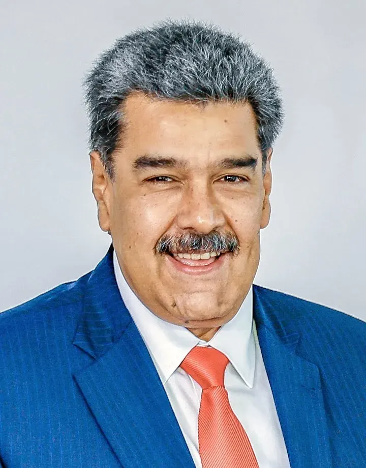 La carte Nicolás Maduro