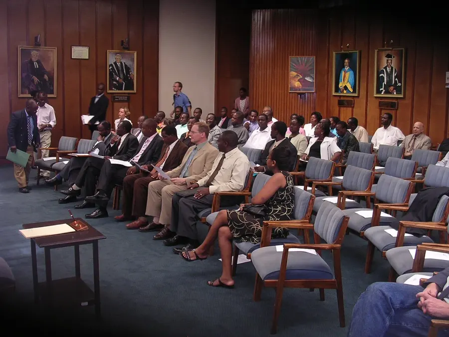 La carte Université du Zimbabwe