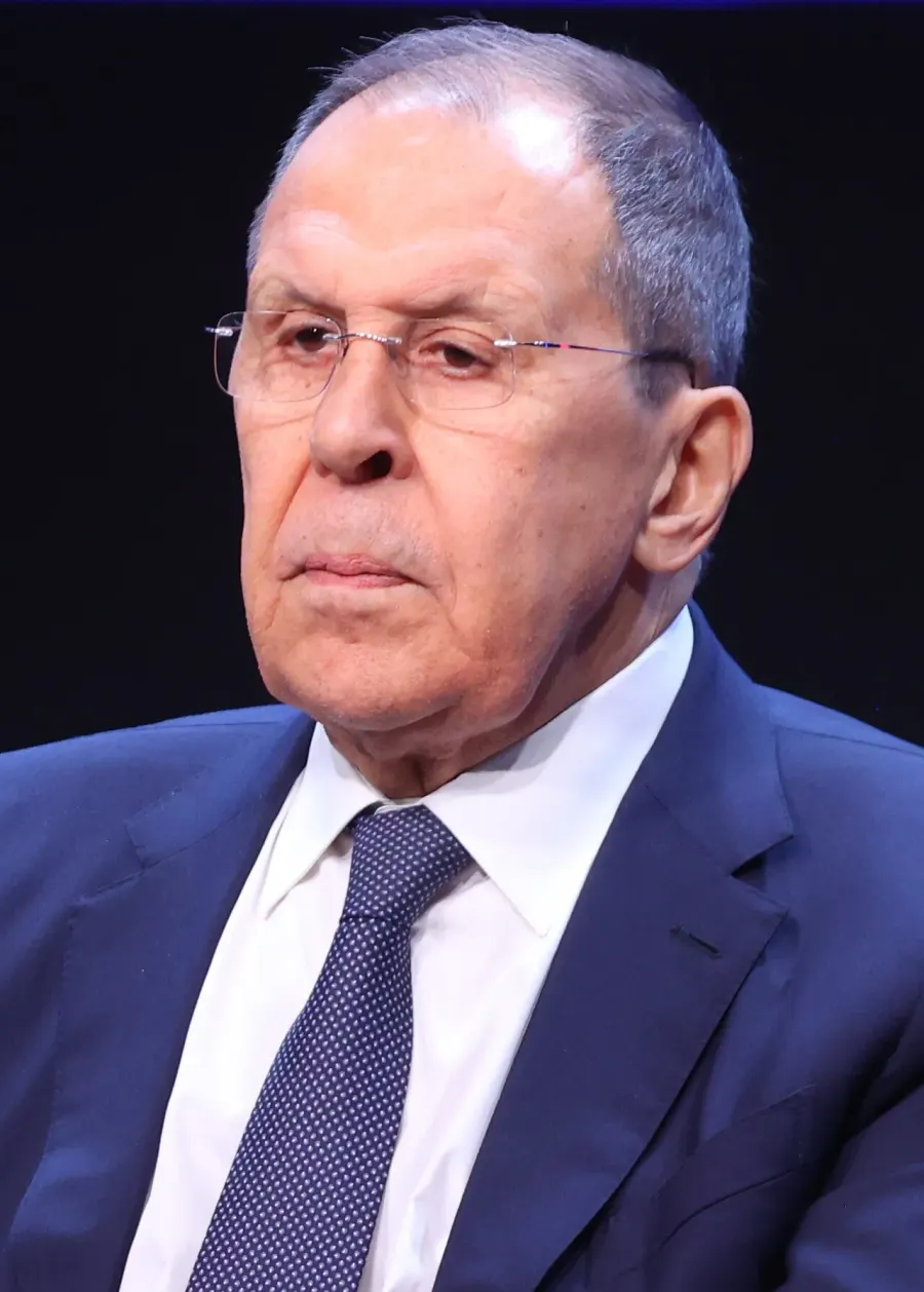 La carte Sergueï Lavrov