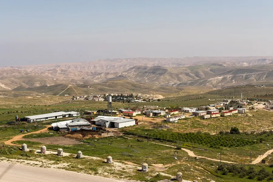La carte Colonies israéliennes