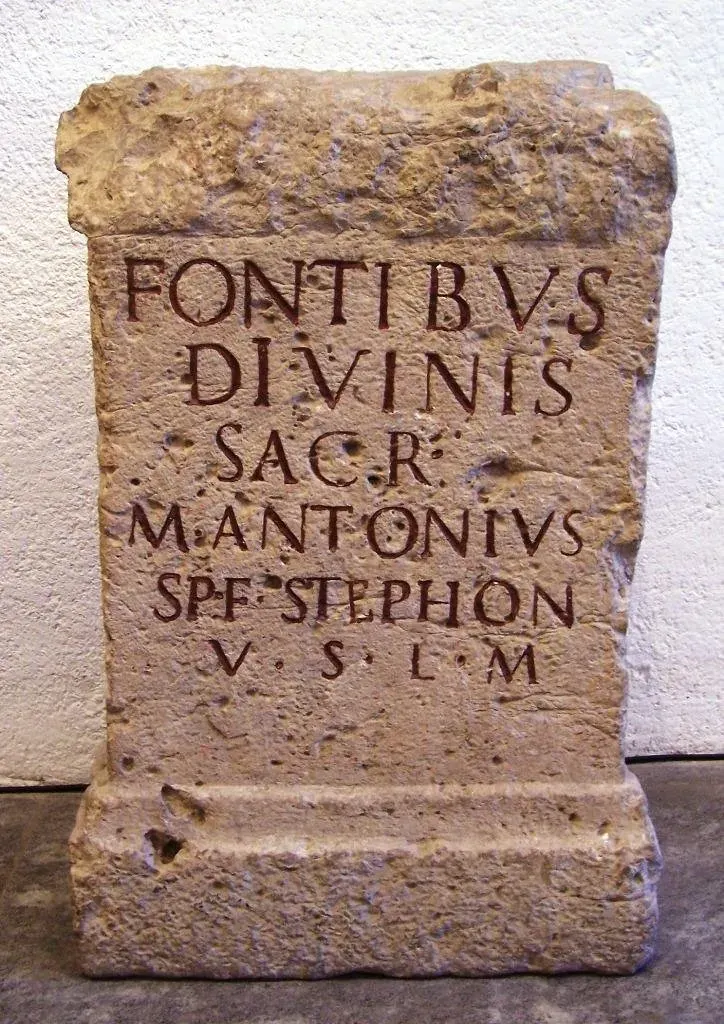 La carte Fontus