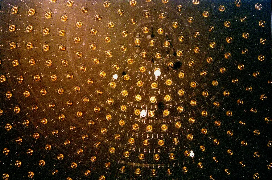 La carte Observatoire de neutrinos