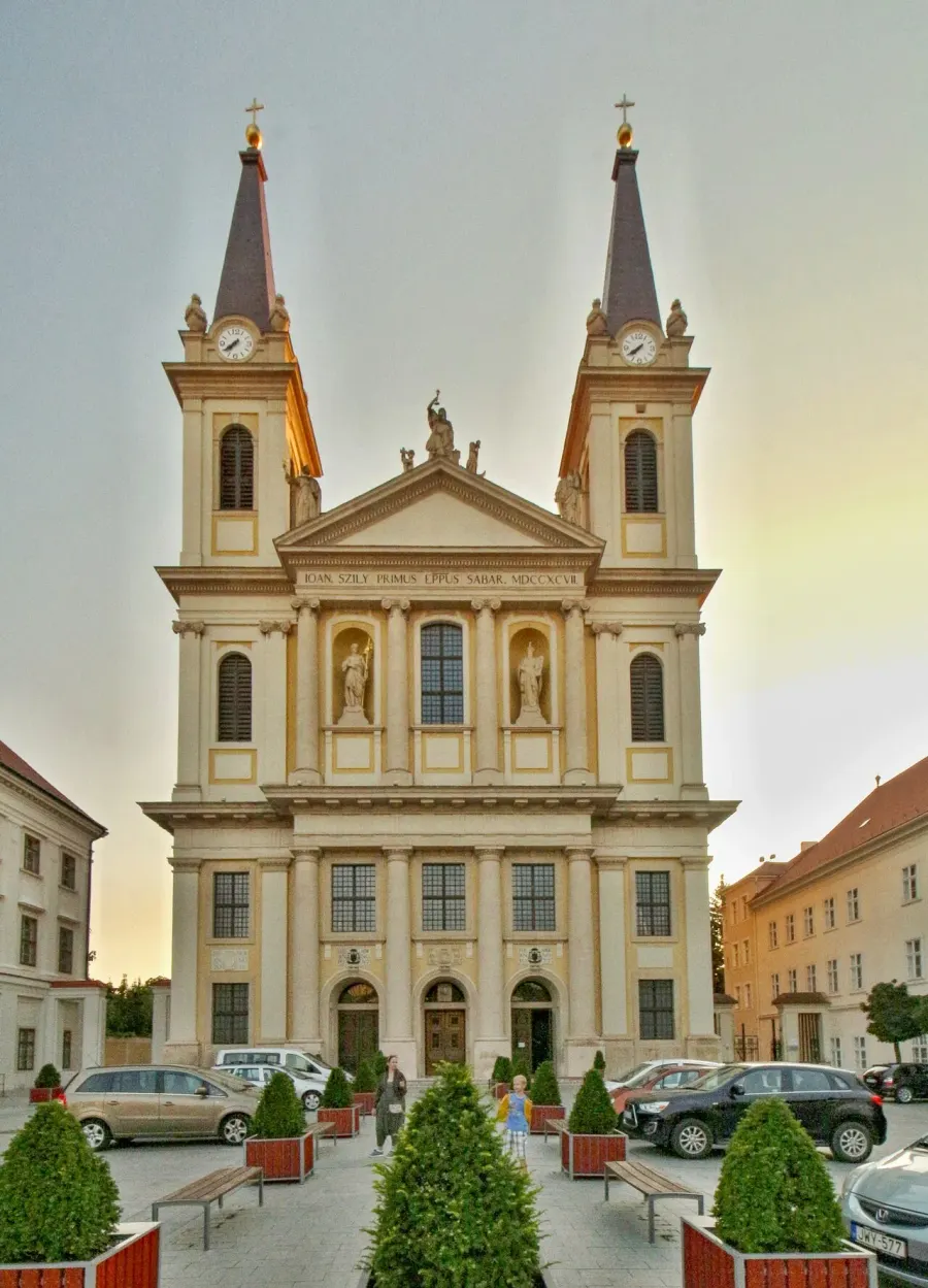 La carte Cathédrale Notre-Dame-de-la-Visitation de Szombathely