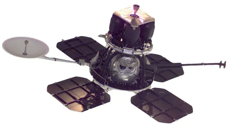 La carte Programme Lunar Orbiter