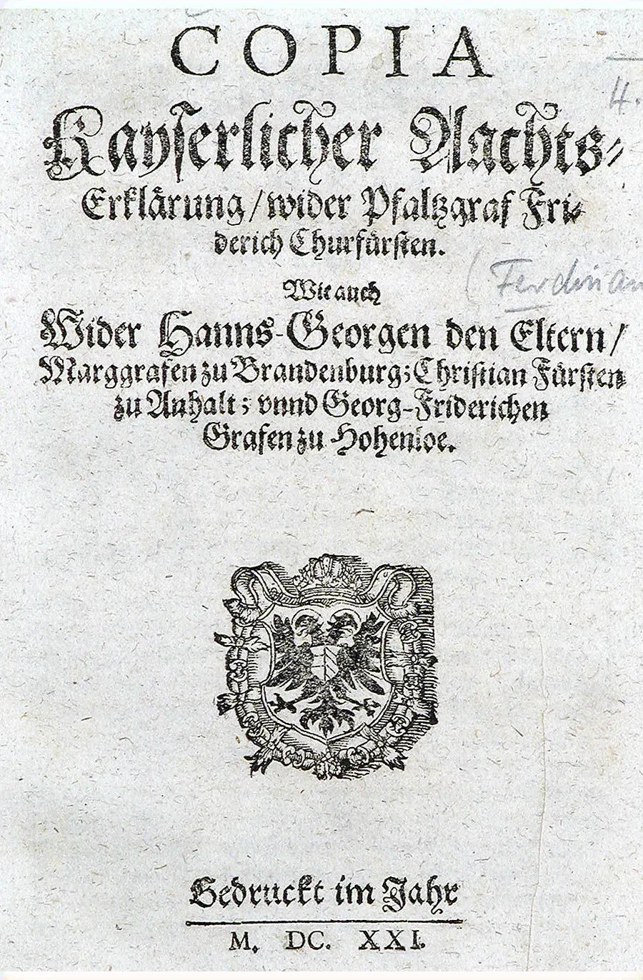The Imperial ban card