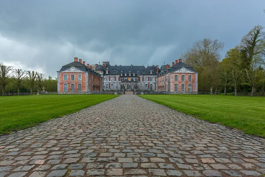 The Château de Belœil card