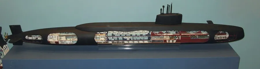 The Resolution-class submarine card