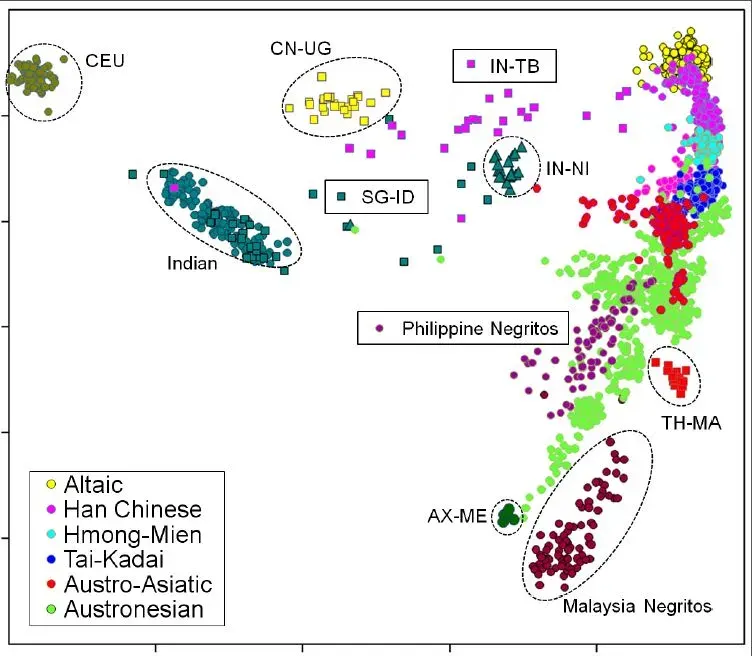 La carte Diversité génétique