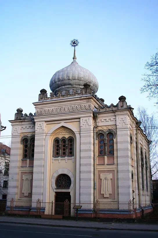 La carte Synagogue karaïte de Vilnius