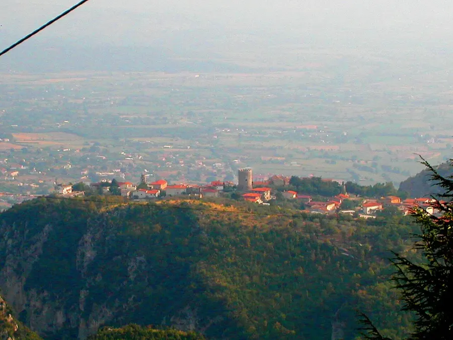 La carte Castello del Matese