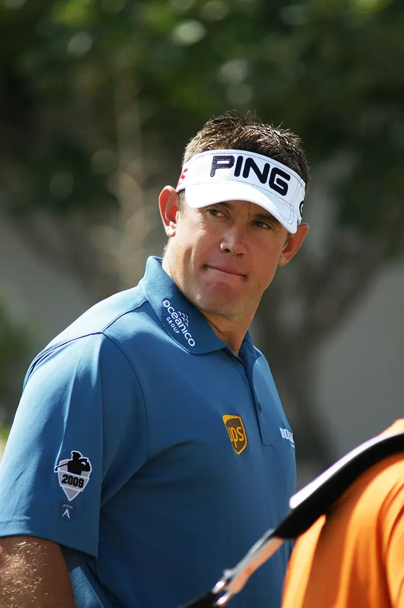 La carte Lee Westwood