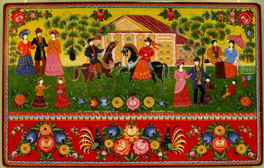 La carte Folklore russe