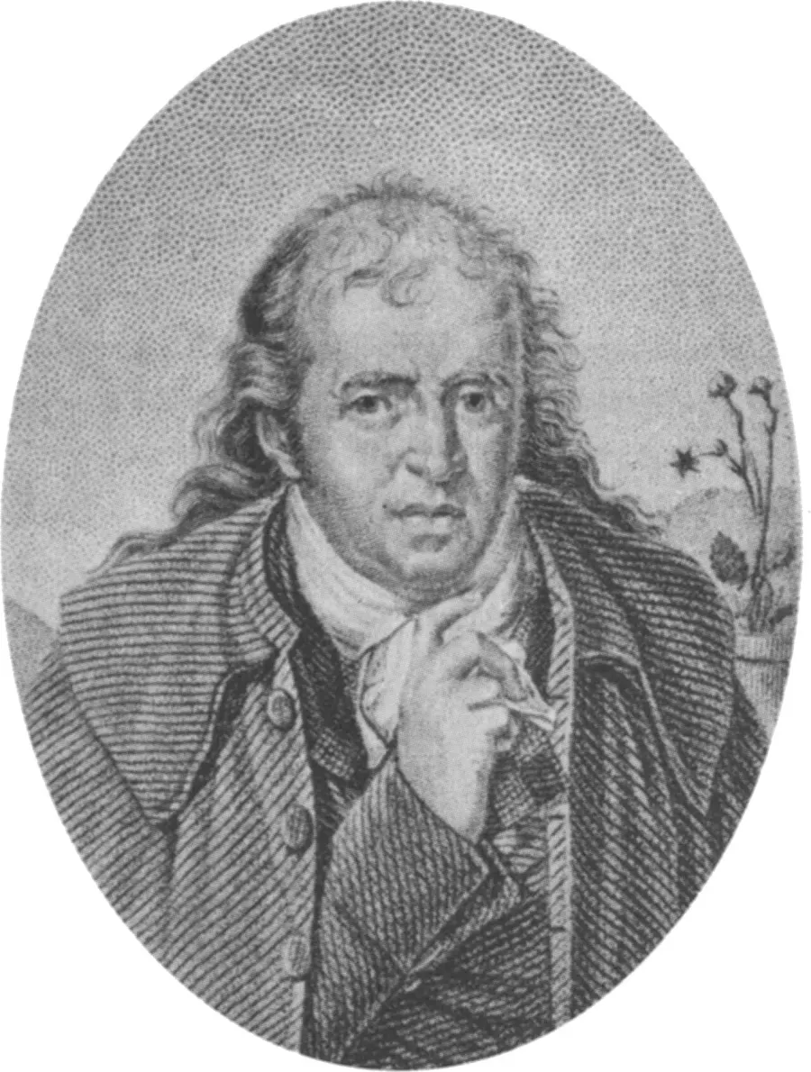La carte Antoine Nicolas Duchesne
