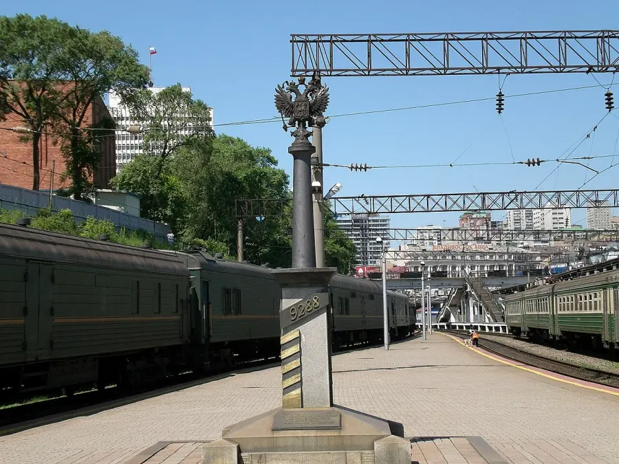 The Trans-Siberian Railway card