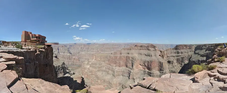 La carte Grand Canyon West