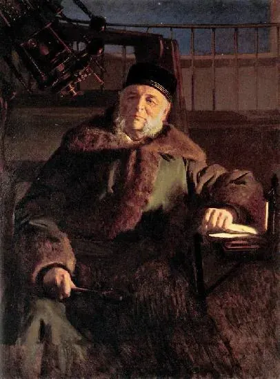 La carte Otto Wilhelm von Struve