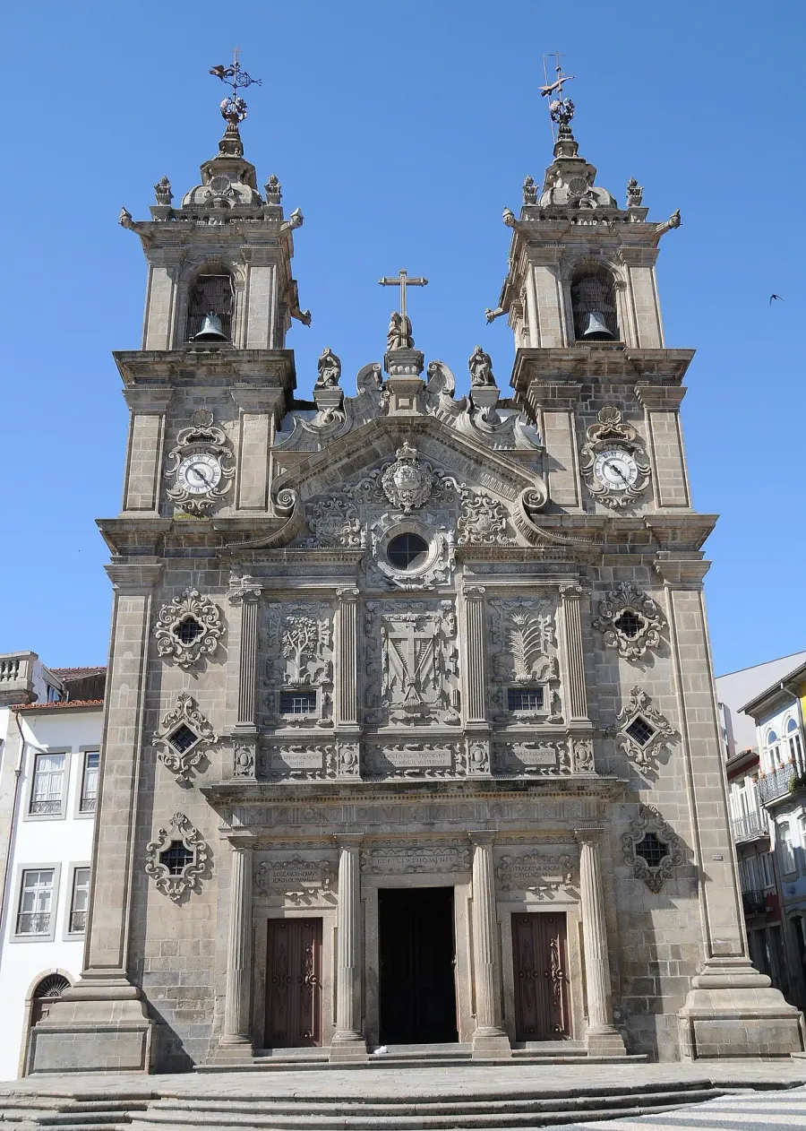 La carte Église Sainte-Croix de Braga