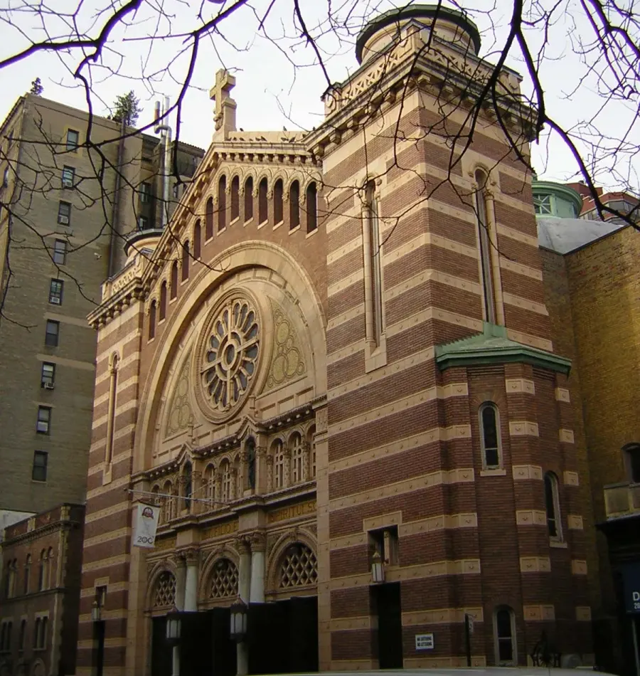 La carte Église de la Sainte-Trinité de Manhattan