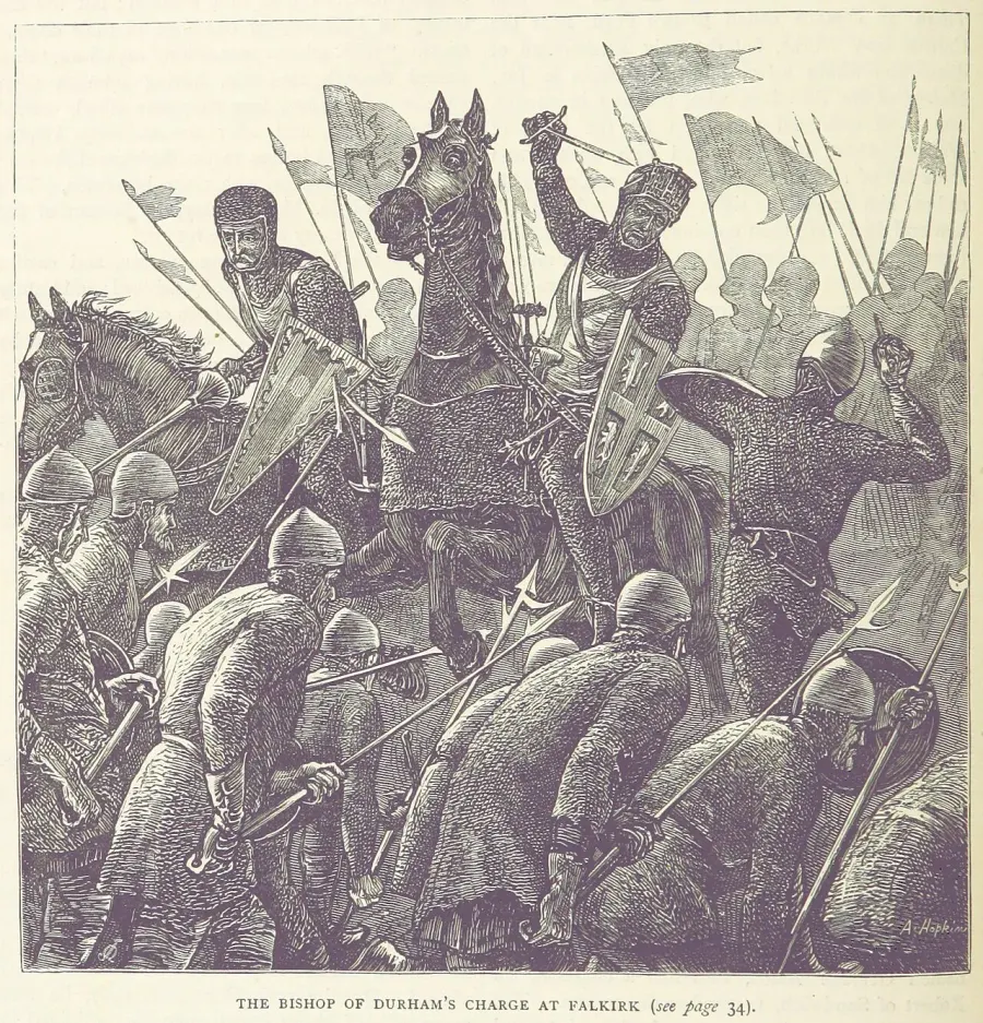 La carte Bataille de Falkirk