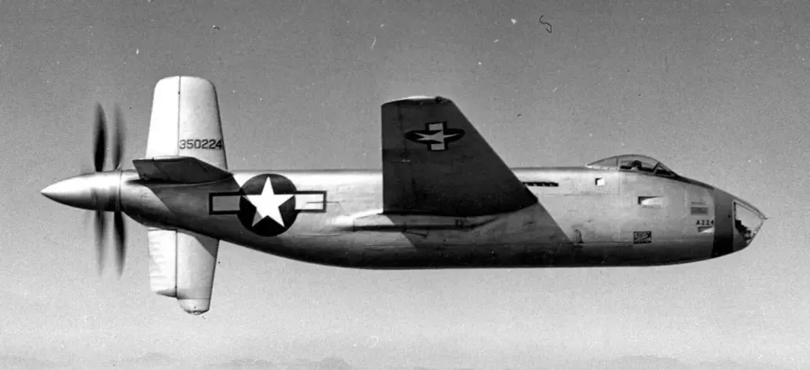 La carte Douglas XB-42 Mixmaster
