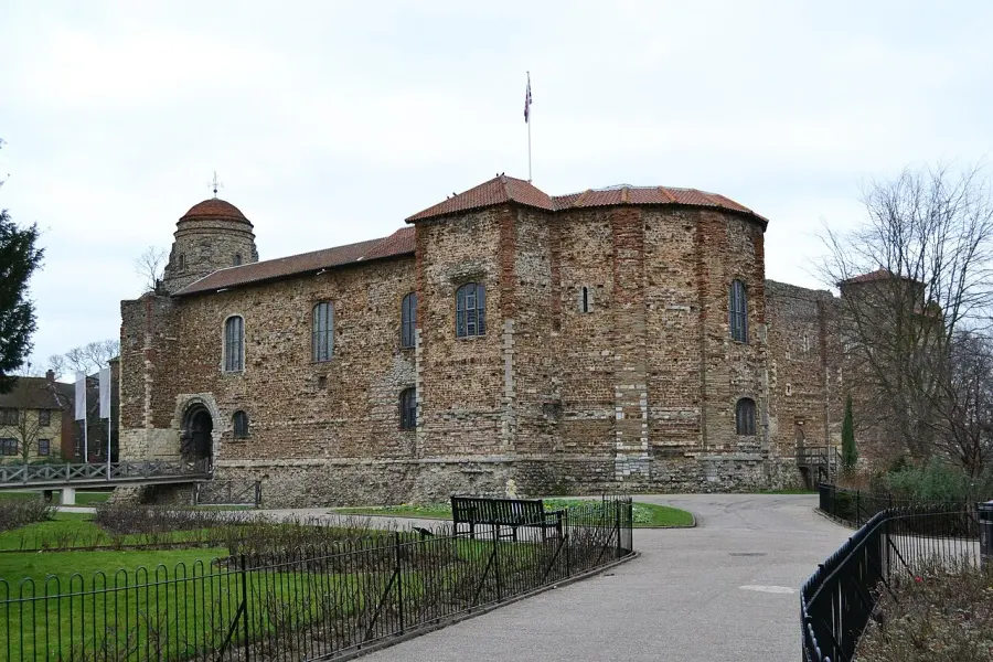 La carte Colchester