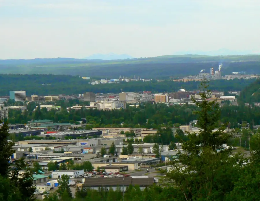 The Prince George, British Columbia card