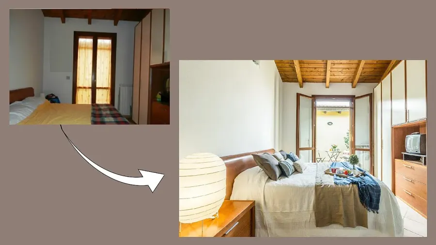 The Home staging card