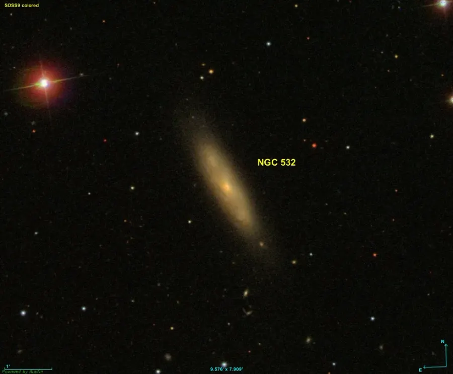 The NGC 532 card